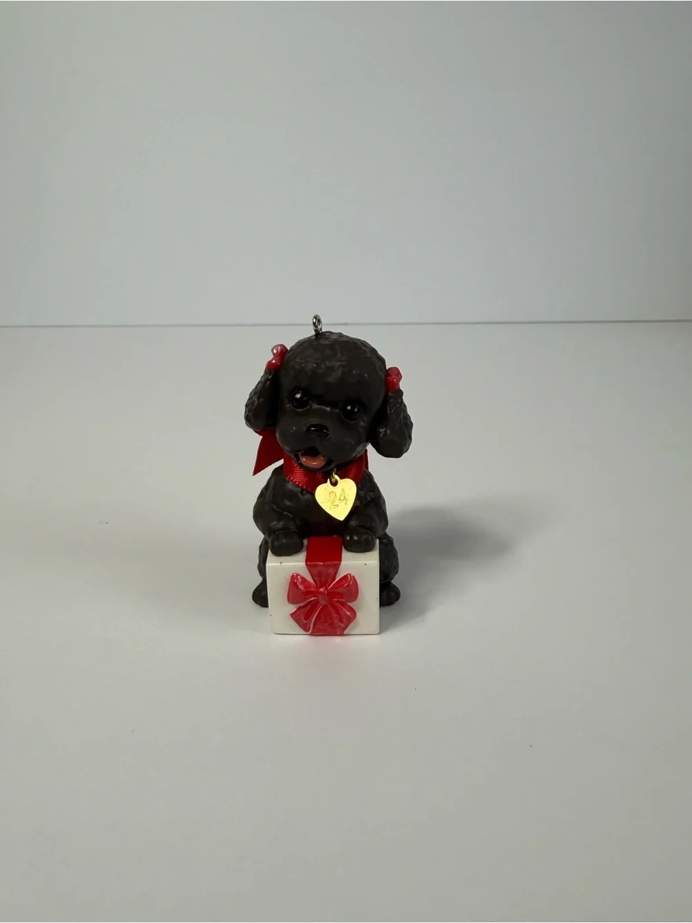2024 Hallmark Keepsake Puppy Love Poodle Ornament NIB Anita Marra Rogers Brass